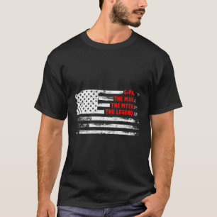 Camiseta G-Pa La Leyenda De Mitos De Hombre Father’S Day