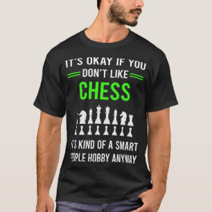 Camiseta G Personas Inteligentes Ajedrez