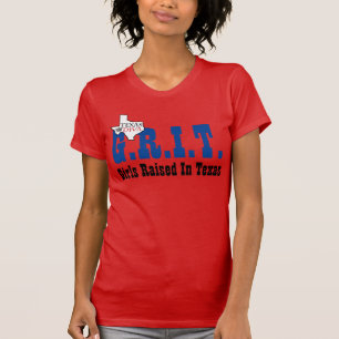 Camiseta G.R.I.T. - Chicas Criados En Texas