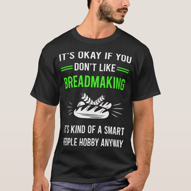 Camiseta G Smart People Breadmaking Bread (Anverso)