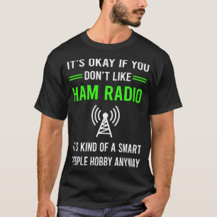 Camiseta G Smart People Ham Radio Amateur Radio