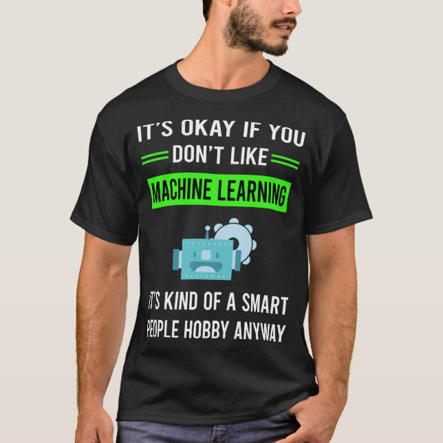 Camiseta G Smart People Machine Learning (Anverso)