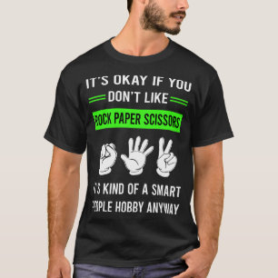 Camiseta G Smart People Rock Tijeras de papel