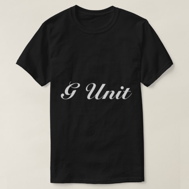 Camiseta G Unit Dark Blue Classic T-Shirt (Diseño del anverso)