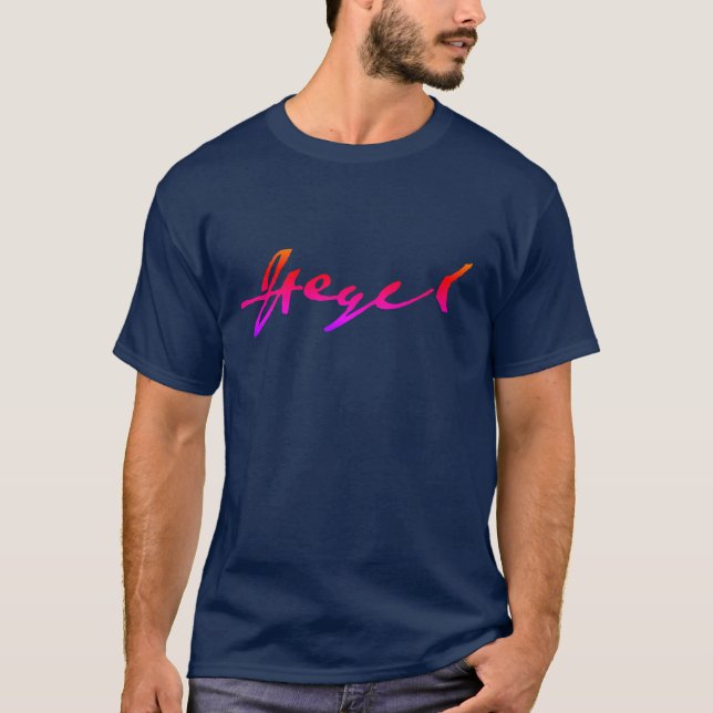 Camiseta G. W. F. Hegel T-Shirt (Anverso)
