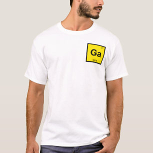 Camiseta Ga - Gary Indiana Química Símbolo de la Tabla Peri