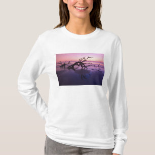 Camiseta GA Isla Jekyll, cementerio de árboles en la playa