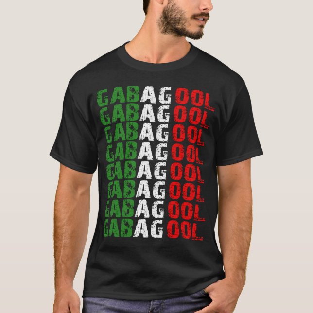 Camiseta gabagool (Anverso)