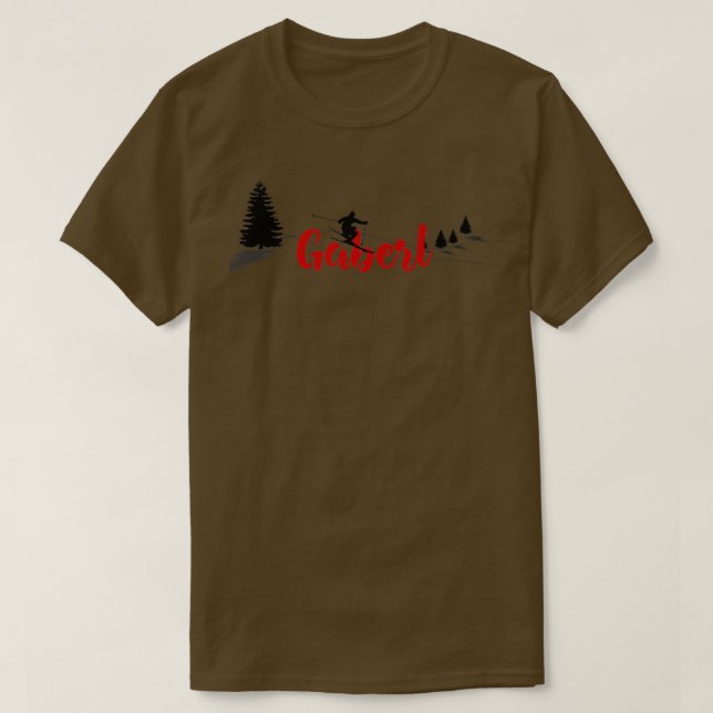 Camiseta Gaberl Ski Long (Diseño del anverso)