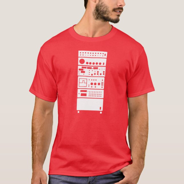 Camiseta Gabinete de rack (ropa oscura) (Anverso)