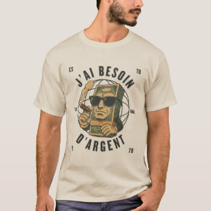 Camiseta Gabón : necesito dinero