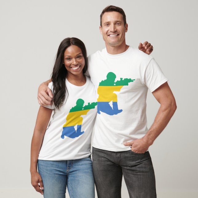 Camiseta Gabon Seal (Unisexo)