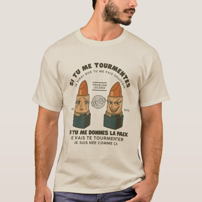 Camiseta Gabón : si tú me atormentas (Anverso)