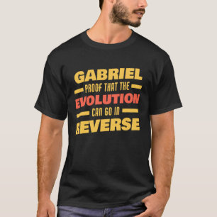 Camiseta Gabriel Evolution Puede Ir Al Contrario Diciendo G