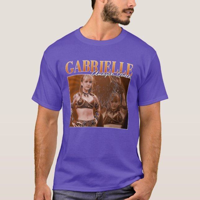 Camiseta Gabrielle Amazon Queen Retro friends (Anverso)