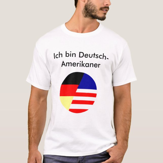 Camiseta GACC, bin Deutsch-Amerikaner de Ich (Anverso)