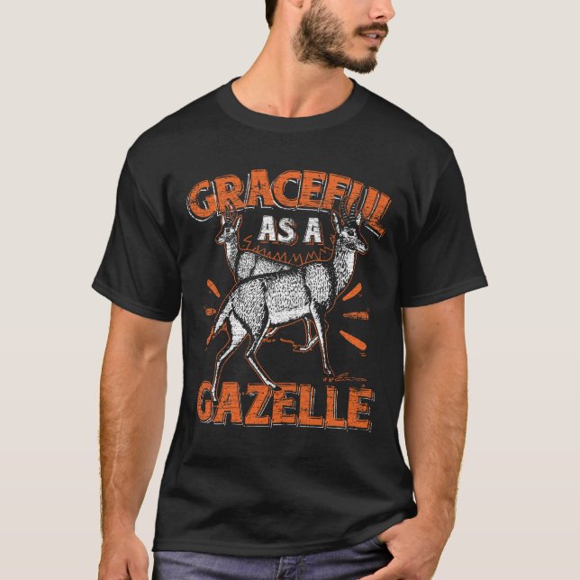 Camiseta Gacela graciosa (Anverso)