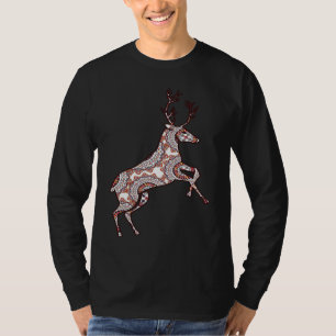 Camiseta Gacela Mandala Geometría Fractal Sagrada Buena Vib