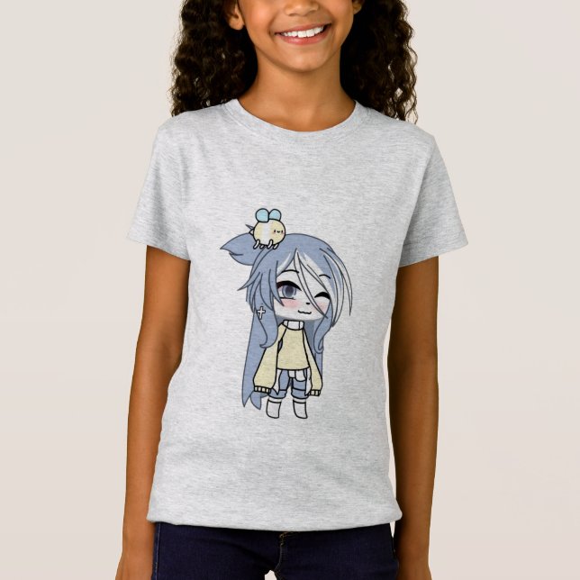 Camiseta gacha, gachalife, gachaclub, juego, anime, lindo (Anverso)