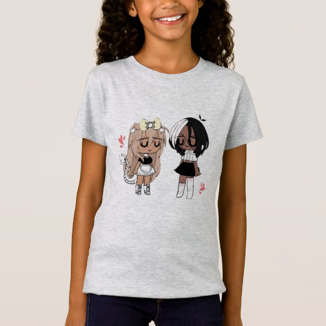 Camiseta gacha life,gacha club,juego,juegos,jugador,anime, (Anverso)