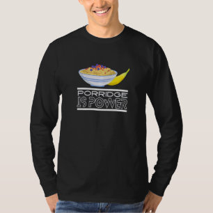 Camiseta Gachas de cereales Kasha Upma Arroz y harina de ma