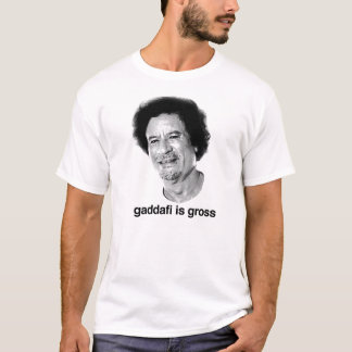 Camiseta Gaddafi es grueso