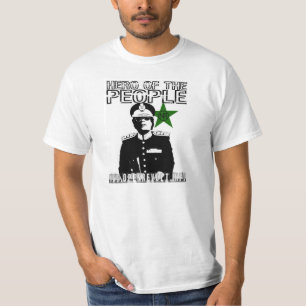 Camiseta Gaddafi:  ¡Héroe de la gente!