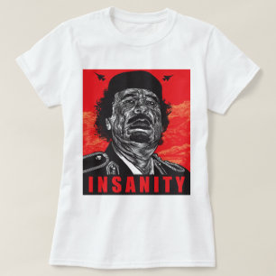 Camiseta Gaddafi - locura