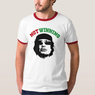 Camiseta Gaddafi que no gana