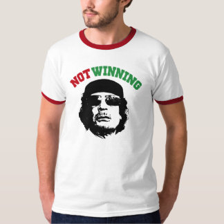 Camiseta Gaddafi que no gana