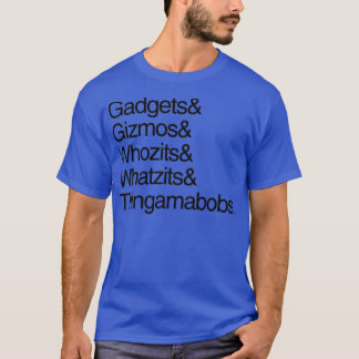 Camiseta Gadgets y Gizmos