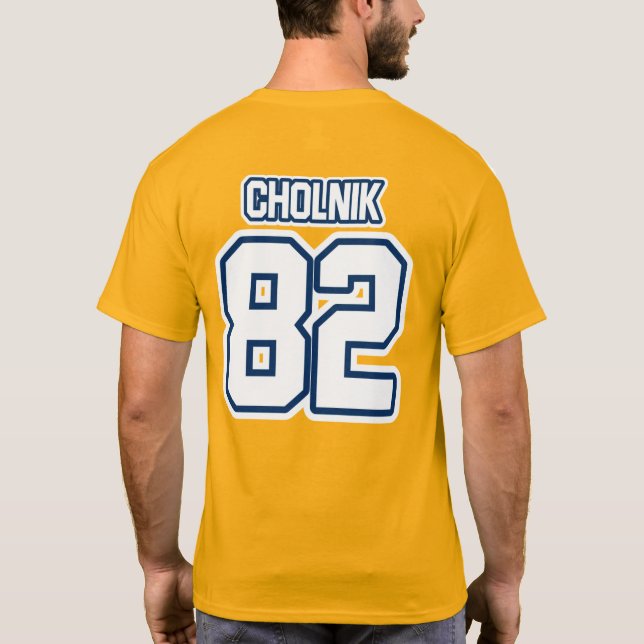 Camiseta Gadores - 82 cholnik (Reverso)