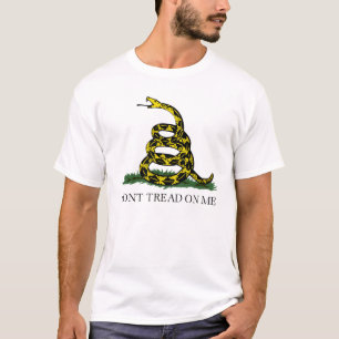 Camiseta Gadsden auténtica no pisa en mí la bandera