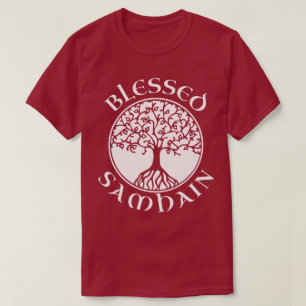 Camiseta gaélica pagana bendecida de Halloween de