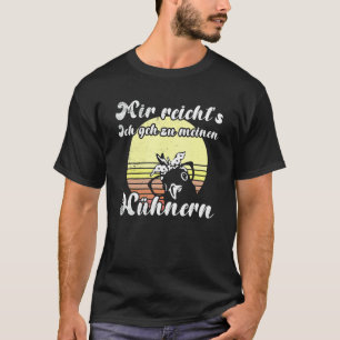 Camiseta Gafas Cheeky Chicken Sunset Geh Zu Meine Hühnern
