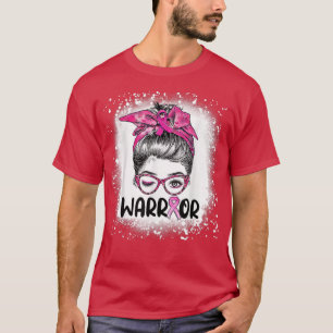 Camiseta Gafas de bollo desordenadas usan cáncer de seno de