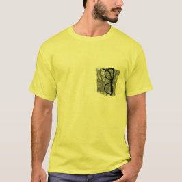 Camiseta Gafas de bolsillo falsas divertidas en diseño de c