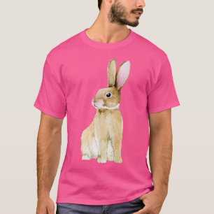 Camiseta Gafas de centeno de conejo de marea