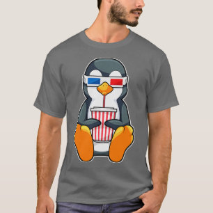 Camiseta Gafas de cine pingüino Taza de bebida
