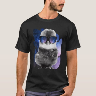 Camiseta Gafas de espacio de pollo Gafas de sol para bebé d