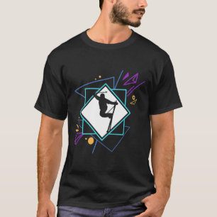 Camiseta Gafas de esquí para esquiador vintage Telemark Nor