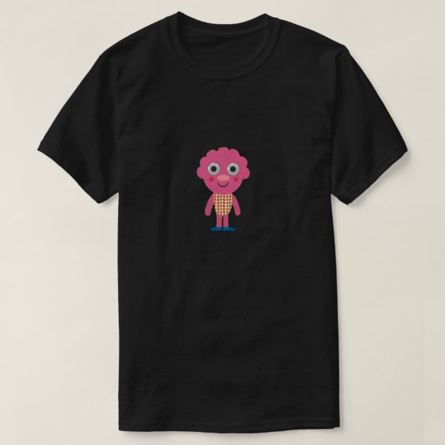 Camiseta gafas de fideos (Diseño del anverso)