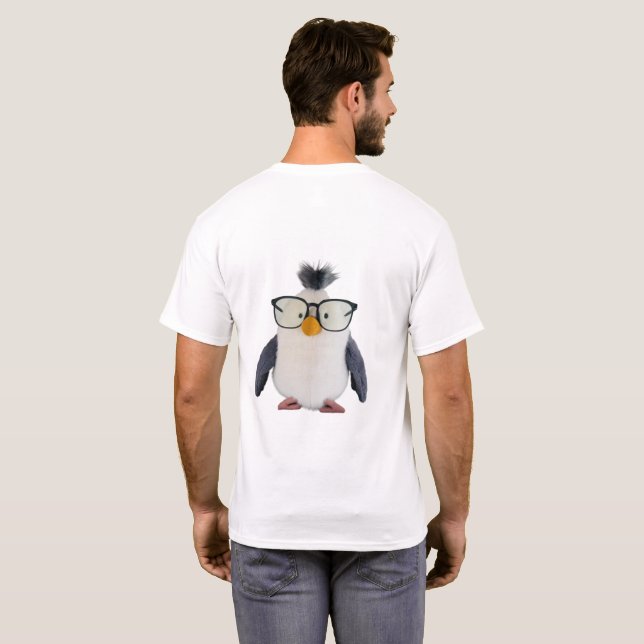 Camiseta Gafas de gafas de gafas (Reverso completo)