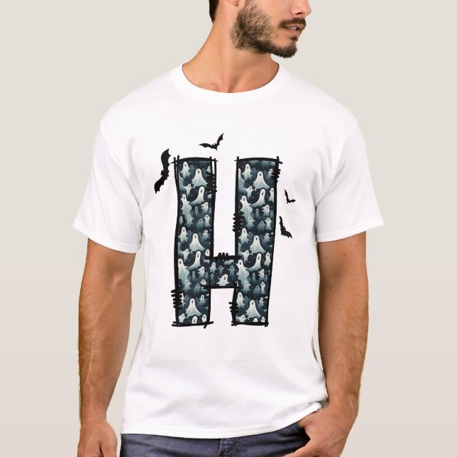 Camiseta Gafas de Halloween simples (Anverso)