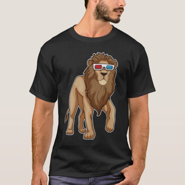 Camiseta Gafas de león (Anverso)