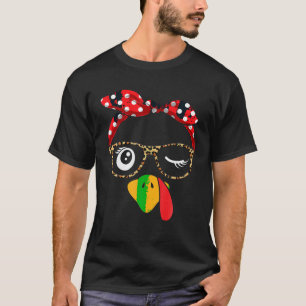 Camiseta Gafas de leopardo ocular de los ojos de los guijar