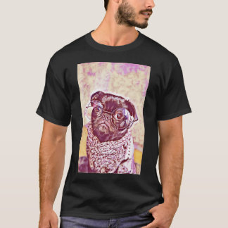 Camiseta Gafas de maestro de primavera retrato de arte pop 