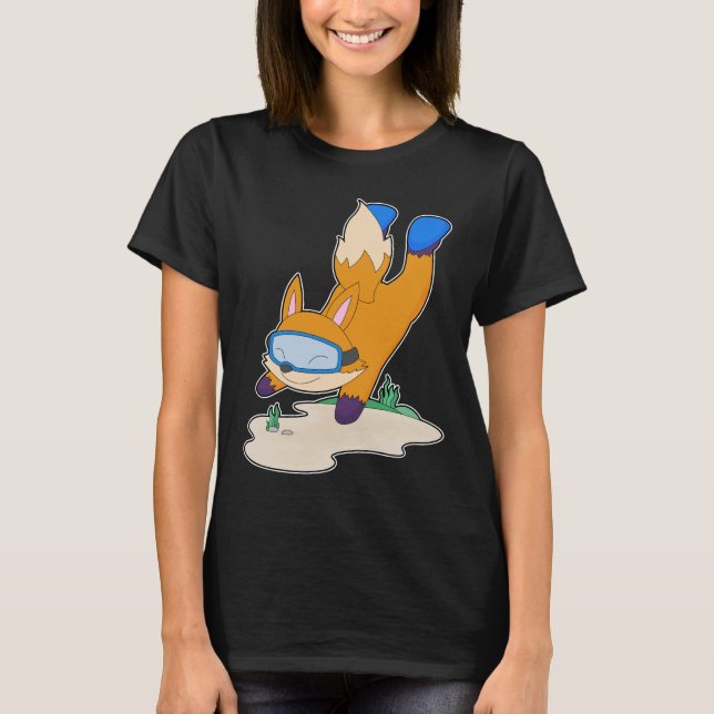 Camiseta Gafas de natación para buceo Fox Diver (Anverso)
