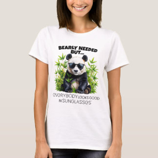 Camiseta Gafas de Panda Apenas Necesarias – ELGIS