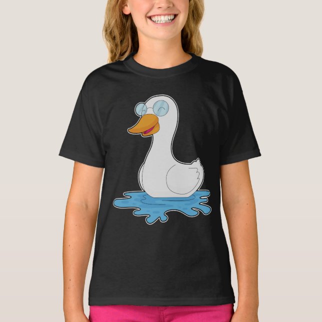 Camiseta Gafas de pato (Anverso)